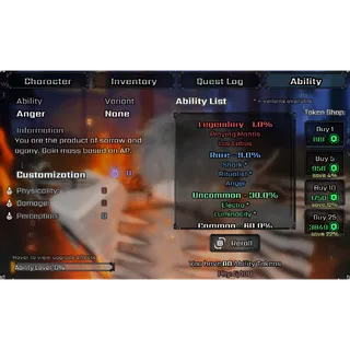 Vastocar with 80 Ability Rerolls (Anger) and Cifer Clan - VV: Ultimatum (Unverified 13+)