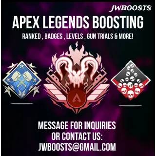 Apex Legends Boosting | JwBoosts