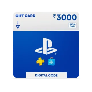 3000 INR PSN PlayStation Store Network IN | India
