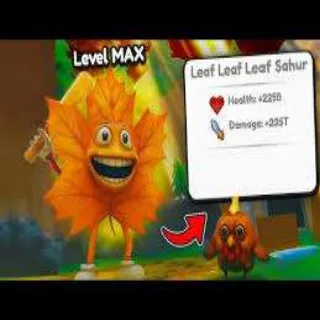 1x Leaf Leaf Leaf Sahur