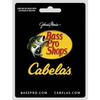 $200 Bass Pro Gift card 