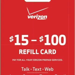 $100 Verizon gift card 