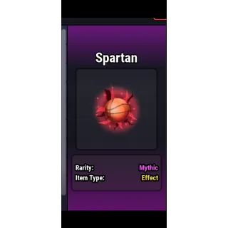 Spartan Roblox Basketball Legends
