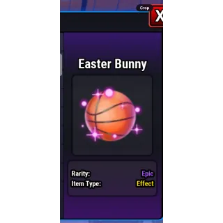 Roblox Basketball Legends 🐣Easter Bunny Effect🐰
