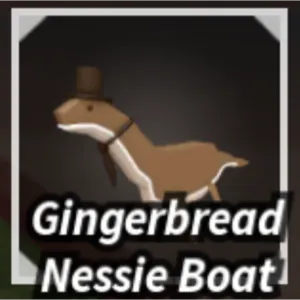 Gingerbread Bessie Boat