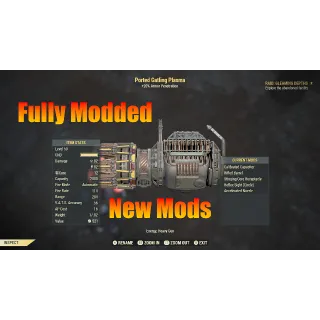 Gatling Plasma New Mods