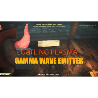 Gatling Plasma Gamma Wave Emitter