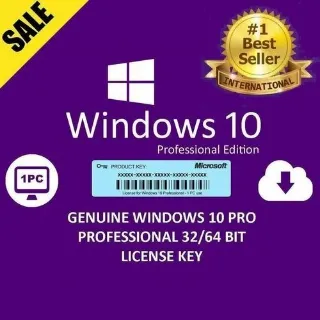 Windows 10 Pro Key Lifetime License Instant Delivery