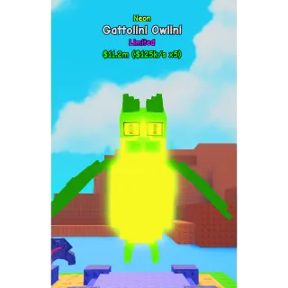 NEON GATTOLINI OWLINI