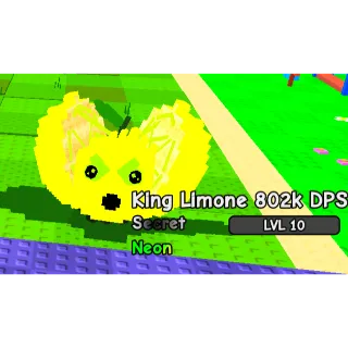 Big Neon King Limone 802k DPS
