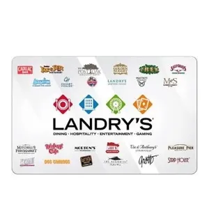 $50.00 Landry’s Gift Card