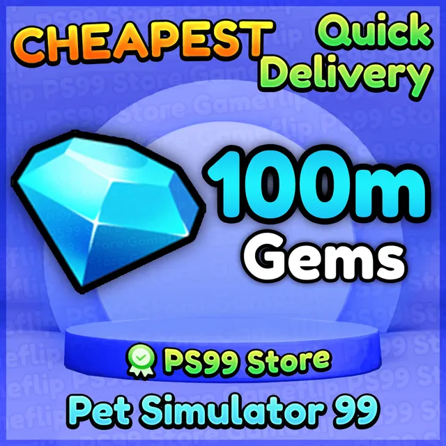 100M Gems - Roblox Game Items - Gameflip