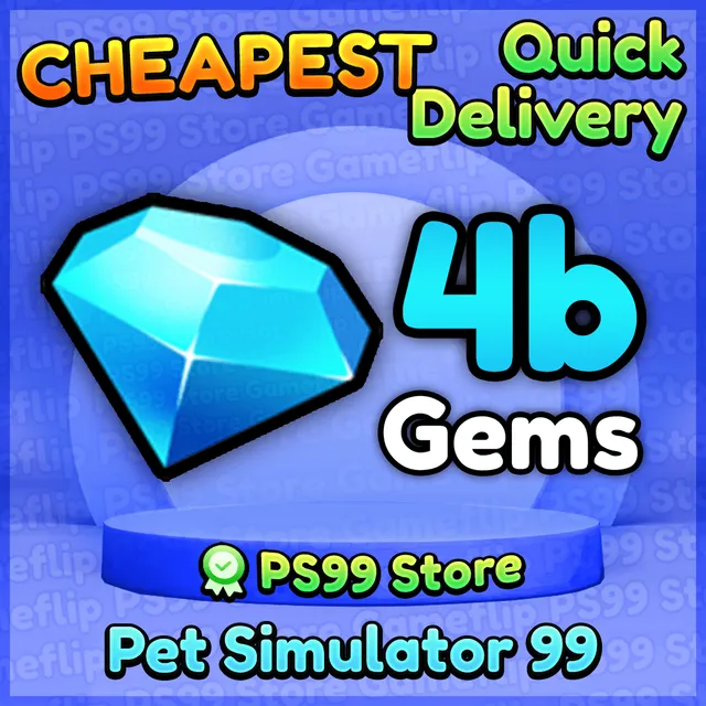 4B Gems - Roblox Game Items - Gameflip