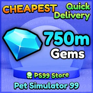 750M Gems