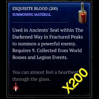 EXQUISITE BLOOD X200