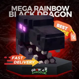 Mega Rainbow Black Dragon