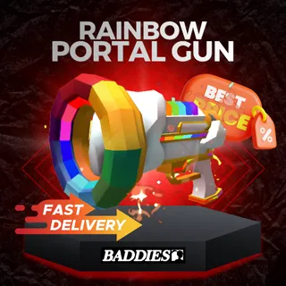 Rainbow Portal Gun | Baddies