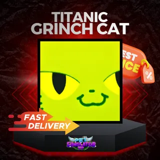 Titanic Grinch Cat