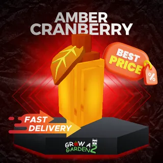 Amber Cranberry Seed
