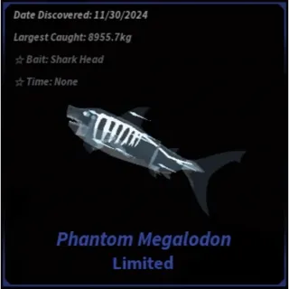 PHANTOM MEGALODON - 100 PIECES FISCH