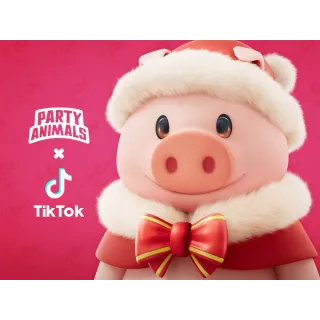 Party Animals TikTok Lock - BACON X-MAS SKIN code