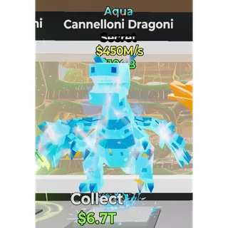 Aqua cannelloni dragoni