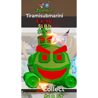 Zombie tiramisubmarini 1b/s 2 traits