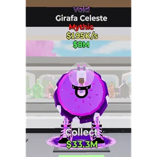 Vold girafa celeste 