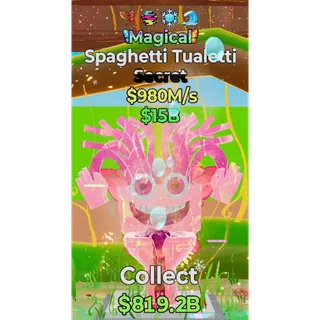 Magical spaghetti tualetti 980m/s