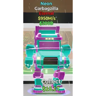 Neon Garbagzilla 