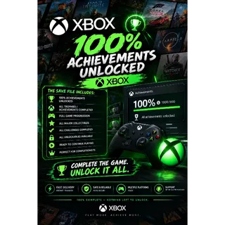 🏆 100% ACHIEVEMENTS UNLOCKED — XBOX 🎮