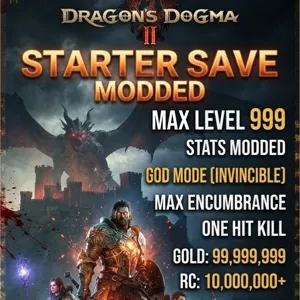 Dragon's Dogma II Starter Save Modded
