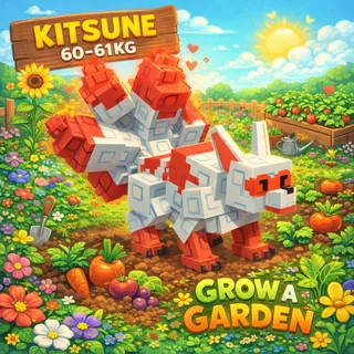 HUGE MEGA KITSUNE 60-61KG GROW A GARDEN