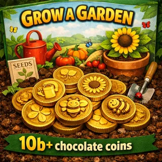 10B CHOCOLATE COINS | GROW A GARDEN