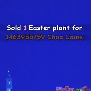 1.4B CHOCOLATE COINS | GROW A GARDEN