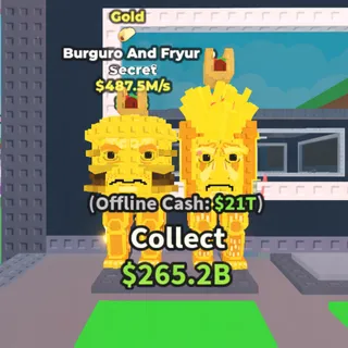 gold burguro and fryuro 487.5m/s