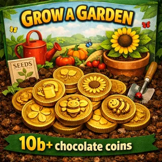 10B CHOCOLATE COINS | GROW A GARDEN