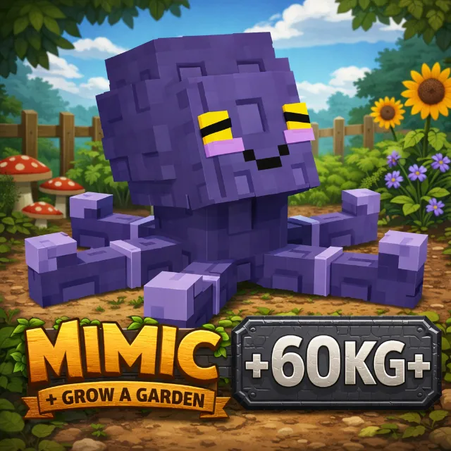 HUGE NIGHTMARE MIMIC OCTOPUS 60KG+ - Roblox Game Item - Gameflip