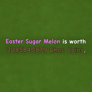 2B CHOCOLATE COINS | GROW A GARDEN