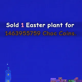 1.4B CHOCOLATE COINS | GROW A GARDEN