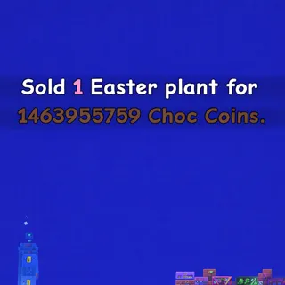 1.4B CHOCOLATE COINS | GROW A GARDEN