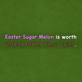 2B CHOCOLATE COINS | GROW A GARDEN