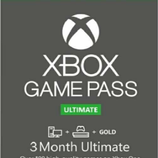 Xbox Live Gold Game Pass 3 Month Global Xbox One