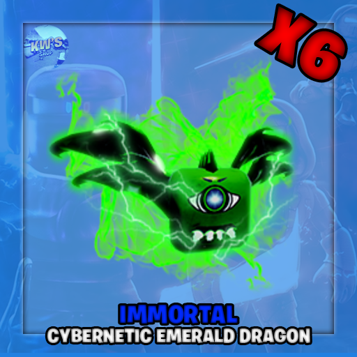 Roblox Ninja Legends Cybernetic Emerald Dragon