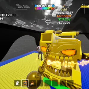 gold wreckzilla