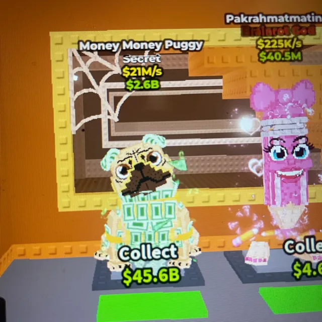 Money Money Puggy Steal a Brainrot Game Item Gameflip