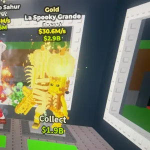 Gold la spooky grande