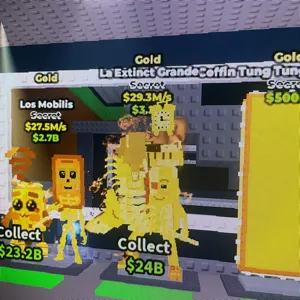 Gold La extinct Grande