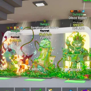 3x Jungle Secret