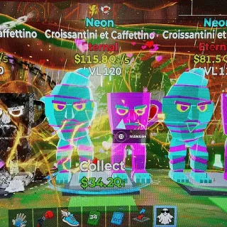 Croissantini Et Caffetino Neon